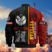 Premium US Veterans Bomber Jacket BPHN220812, Gifts For US Veterans, Gifts On Father's Day, Veterans Day. - Image 25