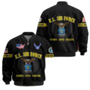 Premium US Veterans Bomber Jacket BPHN190814, Gifts For US Veterans, Gifts On Father's Day, Veterans Day. - Image 17