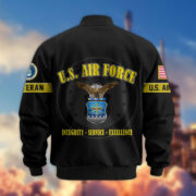Premium US Veterans Bomber Jacket BPHN190814, Gifts For US Veterans, Gifts On Father's Day, Veterans Day. - Image 19