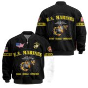 Premium US Veterans Bomber Jacket BPHN190814, Gifts For US Veterans, Gifts On Father's Day, Veterans Day. - Image 14