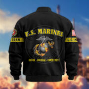 Premium US Veterans Bomber Jacket BPHN190814, Gifts For US Veterans, Gifts On Father's Day, Veterans Day. - Image 16