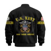 Premium US Veterans Bomber Jacket BPHN190814, Gifts For US Veterans, Gifts On Father's Day, Veterans Day. - Image 10