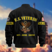 Premium US Veterans Bomber Jacket BPHN190814, Gifts For US Veterans, Gifts On Father's Day, Veterans Day. - Image 28