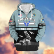 Premium US Veterans Zip Hoodie ATTN260821, Gifts For US Veterans, Gifts On Father's Day, Veterans Day. - Image 23