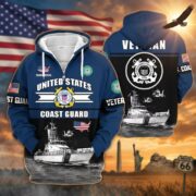 Premium US Veterans Zip Hoodie ATTN260821, Gifts For US Veterans, Gifts On Father's Day, Veterans Day. - Image 31