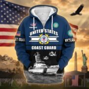 Premium US Veterans Zip Hoodie ATTN260821, Gifts For US Veterans, Gifts On Father's Day, Veterans Day. - Image 29