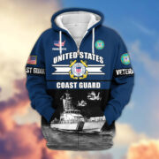 Premium US Veterans Zip Hoodie ATTN260821, Gifts For US Veterans, Gifts On Father's Day, Veterans Day. - Image 29