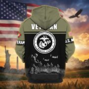 Premium US Veterans Zip Hoodie ATTN260821, Gifts For US Veterans, Gifts On Father's Day, Veterans Day. - Image 21