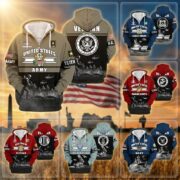 Premium US Veterans Zip Hoodie ATTN260821, Gifts For US Veterans, Gifts On Father's Day, Veterans Day.