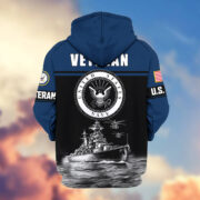 Premium US Veterans Zip Hoodie ATTN260821, Gifts For US Veterans, Gifts On Father's Day, Veterans Day. - Image 12