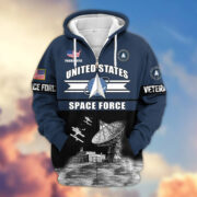 Premium US Veterans Zip Hoodie ATTN260821, Gifts For US Veterans, Gifts On Father's Day, Veterans Day. - Image 32
