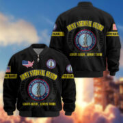 Premium US Veterans Bomber Jacket BPHN190814, Gifts For US Veterans, Gifts On Father's Day, Veterans Day. - Image 5