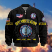 Premium US Veterans Bomber Jacket BPHN190814, Gifts For US Veterans, Gifts On Father's Day, Veterans Day. - Image 6