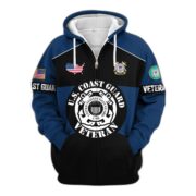 Premium US Veterans Zip Hoodie ATTN080921, Gifts For US Veterans, Gifts On Father's Day, Veterans Day. - Image 30