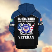 Premium US Veterans Zip Hoodie ATTN080921, Gifts For US Veterans, Gifts On Father's Day, Veterans Day. - Image 31