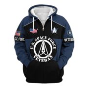 Premium US Veterans Zip Hoodie ATTN080921, Gifts For US Veterans, Gifts On Father's Day, Veterans Day. - Image 33