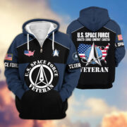 Premium US Veterans Zip Hoodie ATTN080921, Gifts For US Veterans, Gifts On Father's Day, Veterans Day. - Image 32