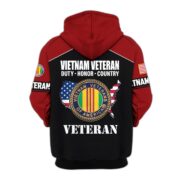 Premium US Veterans Zip Hoodie ATTN080921, Gifts For US Veterans, Gifts On Father's Day, Veterans Day. - Image 40