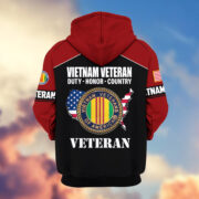 Premium US Veterans Zip Hoodie ATTN080921, Gifts For US Veterans, Gifts On Father's Day, Veterans Day. - Image 40