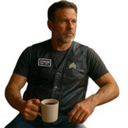 Premium Army Veterans Custom Leather Motor Vest VPVC702101, Gifts For Army Veteran, Gifts On Father's Day, Veterans Day. - Image 6