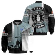 Premium US Veterans Bomber Jacket BPHN140811, Gifts For US Veterans, Gifts On Father's Day, Veterans Day. - Image 23