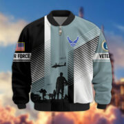 Premium US Veterans Bomber Jacket BPHN140811, Gifts For US Veterans, Gifts On Father's Day, Veterans Day. - Image 24