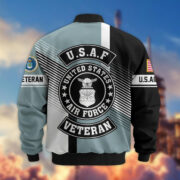 Premium US Veterans Bomber Jacket BPHN140811, Gifts For US Veterans, Gifts On Father's Day, Veterans Day. - Image 25