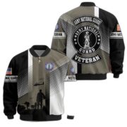 Premium US Veterans Bomber Jacket BPHN140811, Gifts For US Veterans, Gifts On Father's Day, Veterans Day. - Image 8
