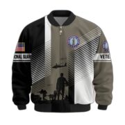 Premium US Veterans Bomber Jacket BPHN140811, Gifts For US Veterans, Gifts On Father's Day, Veterans Day. - Image 9