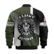 Premium US Veterans Bomber Jacket BPHN140811, Gifts For US Veterans, Gifts On Father's Day, Veterans Day. - Image 7