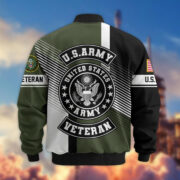 Premium US Veterans Bomber Jacket BPHN140811, Gifts For US Veterans, Gifts On Father's Day, Veterans Day. - Image 7