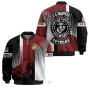 Premium US Veterans Bomber Jacket BPHN140811, Gifts For US Veterans, Gifts On Father's Day, Veterans Day. - Image 17