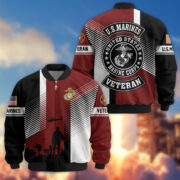Premium US Veterans Bomber Jacket BPHN140811, Gifts For US Veterans, Gifts On Father's Day, Veterans Day. - Image 17
