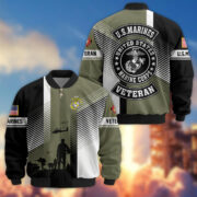 Premium US Veterans Bomber Jacket BPHN140811, Gifts For US Veterans, Gifts On Father's Day, Veterans Day. - Image 20