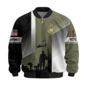 Premium US Veterans Bomber Jacket BPHN140811, Gifts For US Veterans, Gifts On Father's Day, Veterans Day. - Image 21