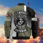 Premium US Veterans Bomber Jacket BPHN140811, Gifts For US Veterans, Gifts On Father's Day, Veterans Day. - Image 22