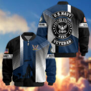 Premium US Veterans Bomber Jacket BPHN140811, Gifts For US Veterans, Gifts On Father's Day, Veterans Day. - Image 11