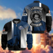 Premium US Veterans Bomber Jacket BPHN140811, Gifts For US Veterans, Gifts On Father's Day, Veterans Day. - Image 14
