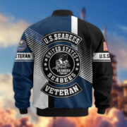 Premium US Veterans Bomber Jacket BPHN140811, Gifts For US Veterans, Gifts On Father's Day, Veterans Day. - Image 16