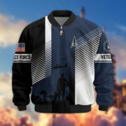 Premium US Veterans Bomber Jacket BPHN140811, Gifts For US Veterans, Gifts On Father's Day, Veterans Day. - Image 33