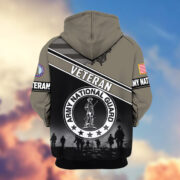 Premium US Veterans Zip Hoodie ATTN040921, Gifts For US Veterans, Gifts On Father's Day, Veterans Day. - Image 10