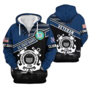 Premium US Veterans Zip Hoodie ATTN040921, Gifts For US Veterans, Gifts On Father's Day, Veterans Day. - Image 29