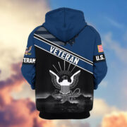 Premium US Veterans Zip Hoodie ATTN040921, Gifts For US Veterans, Gifts On Father's Day, Veterans Day. - Image 13