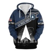 Premium US Veterans Zip Hoodie ATTN040921, Gifts For US Veterans, Gifts On Father's Day, Veterans Day. - Image 33