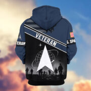 Premium US Veterans Zip Hoodie ATTN040921, Gifts For US Veterans, Gifts On Father's Day, Veterans Day. - Image 34