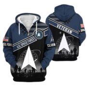 Premium US Veterans Zip Hoodie ATTN040921, Gifts For US Veterans, Gifts On Father's Day, Veterans Day. - Image 32