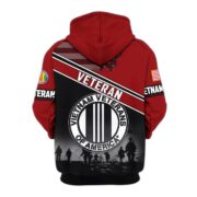 Premium US Veterans Zip Hoodie ATTN040921, Gifts For US Veterans, Gifts On Father's Day, Veterans Day. - Image 40