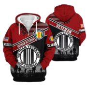 Premium US Veterans Zip Hoodie ATTN040921, Gifts For US Veterans, Gifts On Father's Day, Veterans Day. - Image 38