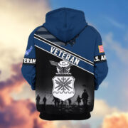 Premium US Veterans Zip Hoodie ATTN040921, Gifts For US Veterans, Gifts On Father's Day, Veterans Day. - Image 28