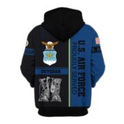 Premium US Veterans Zip Hoodie BPHN100911, Gifts For US Veterans, Gifts On Father's Day, Veterans Day. - Image 28
